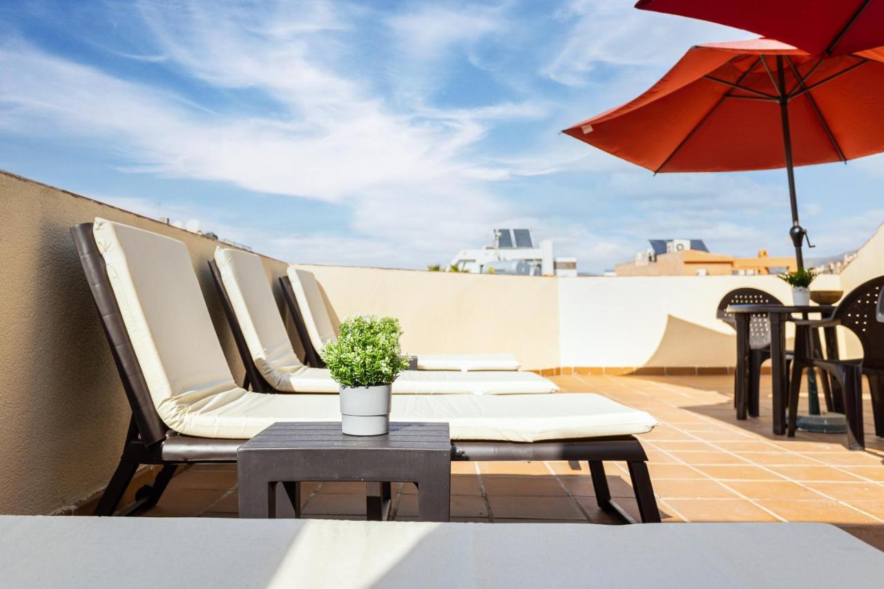 Holidays2Malaga Montesa 700M From The Beach Rooftop Terrace Exterior photo